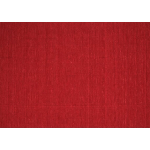 Ahgly Company Indoor Rectangle Abstract Red Contemporary Area Rugs, 4' x 6'