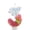 A003- Color C, variant on Sparkling Flower Number Candles - Fashionable Cartoon Creative Birthday Candles with Glittery Design and Floral Decor - for Birthday Parties, Cake Decorations, Kids Celebrations, Anniversary Events