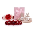 thumbnail image 2 of Diademas con forma de flor para niña, supersuaves y elásticas, de estilo cherrboll, 2 of 7