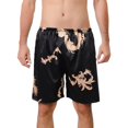 thumbnail image 4 of Pijama Sexy de seda de imitación para hombre, pantalones cortos sueltos cómodos para dormir en casa, Fiesta en la playa, SGWT1, novedad de verano, 4 of 4