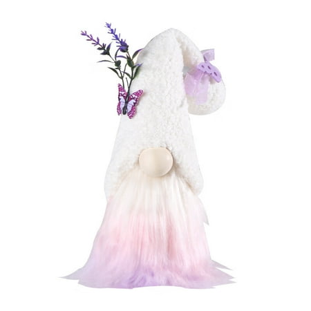 

LBS Cute Plush Faceless Old Man Doll Festival Dwarf Butterfly Doll Desktop Decorative Ornaments