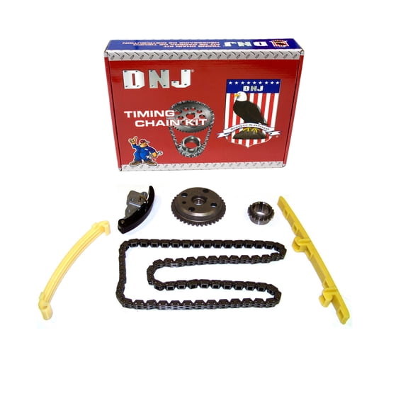 DNJ TK3132 Timing Chain Kit Fits Cars & Trucks 92-94 Buick Oldsmobile Archieva 2.3L L4 SOHC 8v
