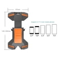 thumbnail image 4 of Orange PB09PLUS-ES Bike Phone Mount with 360° Rotation, One-Click Automatic Lock & Superior Shock Absorption - Sturdy ABS Bicycle/Motorcycle/E-Bike Rearview Mirror Holder for Secure Riding Navigation, 4 of 5