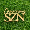 thumbnail image 4 of Adorno para tartas Snvpnyd Capricornus SZN, acrílico dorado, 4 of 6
