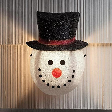 Snowman Holiday Porch Light Cover (1)