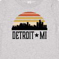thumbnail image 4 of Inktastic Detroit Michigan Skyline Retro Boys or Girls Baby T-Shirt, 4 of 5