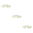 thumbnail image 4 of Dalazy Durable With Adjustable Buckles And Stylish PU Multiple Sizes Available PU Cat Collar white 1.5*37cm 3Set, 4 of 6