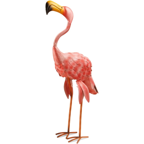 National Tree Artificial 32" Garden Accents Pink Flamingo