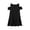 Black, variant on Girls Dress Kids Summer Comfort T Shirt Soft Casual Round Neck Top Play Outdoor Kids Dresses for Girls 4-5 Years