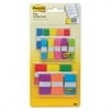 3M-Commercial Tape Div 683XL1 Page Flags In Portable Dispenser, Assorted Colors