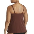 thumbnail image 2 of Miraclesuit Womens Solid Razzle Dazzle Underwire Tankini Top Style-6513026 Swimsuit, 2 of 2