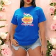 thumbnail image 3 of Playera Blusa Mujer Yo Soy Madre y Además Abuela, Supera Eso Ropa Casual Divertida para Abuelas con Estilo Color Aqua Talla Extra Grande Marca Emil SaEs, 3 of 4