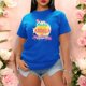 thumbnail image 3 of Playera Blusa Mujer Yo Soy Madre y Además Abuela, Supera Eso Ropa Casual Divertida para Abuelas con Estilo Color Aqua Talla Grande Marca Emil SaEs, 3 of 4