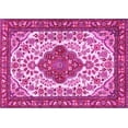 thumbnail image 1 of Ahgly Company Indoor Rectangle Medallion Pink Traditional Area Rugs, 2' x 3', 1 of 4