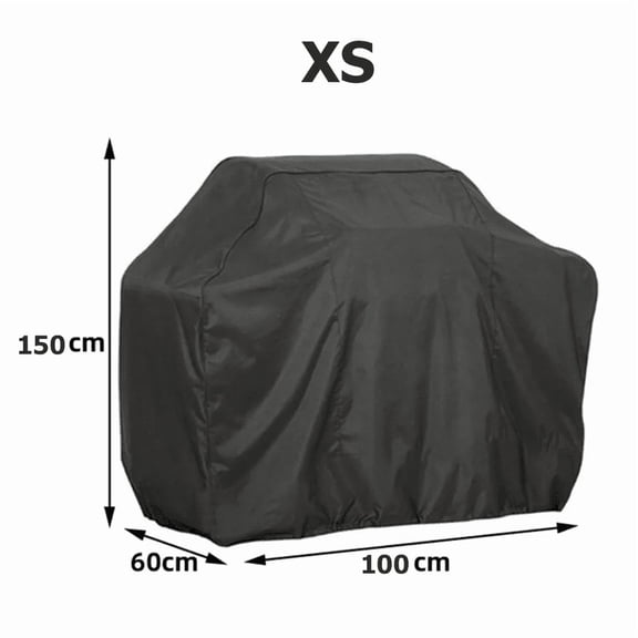 BBQ Cover Outdoor Dust Waterproof Weber Heavy Duty Grill Cover Rain Protective Outdoor Barbecue Cover Round