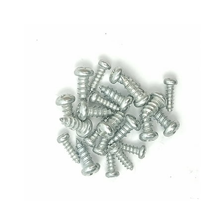 

1111Fourone 50 Pcs Screws Cross Recessed Round Caps Self-tapping Bolt Repairing Matching Mounting Fasteners Accessories Hardware Supplies 20mm