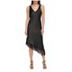 thumbnail image 1 of DKNY Womens Embellished Asymmetrical Slip Dress, black, XL, 1 of 1