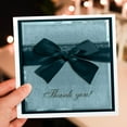 thumbnail image 7 of 3drose, Green Bow Thank You, 12 Greeting Cards with Envelopes, 7 of 7