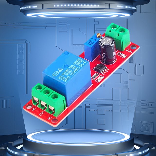 BESTEP NE555 Módulo de retardo Interruptor monoestable Módulo de retardo de tiempo Equipo a bordo
