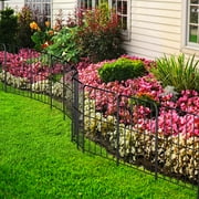 Oumilen 25-Panel Flat-Top 27ft Connecting Garden Fence, 24 x 13 each