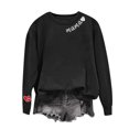 thumbnail image 3 of Craaazy Oversized Mama Letter Print Trendy Shirts for Mom Solid Color Loose Crewneck Short Sleeve Clothes Gifts, 3 of 6