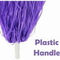 thumbnail image 5 of Purple Cheerleading Pompoms,QZS Cheerleading PomPoms with Baton Handle for Football Basketball Club Performance Celebration,15Pack, 5 of 6