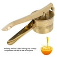 thumbnail image 3 of Lemon Squeezer, Stainless Steel Hand Held  Press Hand Press Juicing Tool  Extractor Lemon Lime Juicer Handheld Orange  Squeezer Fruit Juicer, 3 of 8