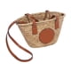thumbnail image 1 of Bolso de hombro Zulema tejido de paja bohemio portátil para picnic vacaciones playa de verano, 1 of 8