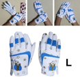 thumbnail image 3 of Guantes de golf Zulema duraderos antideslizantes para mano izquierda y derecha de cuero L, 3 of 8