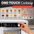 thumbnail image 2 of Gourmia Air Fryer French Door Toaster Oven - 9 Slice Capacity, 12 Presets, White, 2 of 10