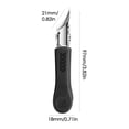 thumbnail image 3 of Tarmeek Heavy Duty Toenail Clipper Large Nail Clippers for Thick Nails, Sharp Stainless Steel Extra Long Curved Jaw Nail Cutter for Ingrown Toenails, Grade Rust-Proof Nail Nippers for Men Women, 3 of 4