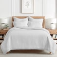 thumbnail image 4 of Levtex Home - Reede Muslin White Euro Sham Set of 2 - Muslin - White - Two Euro Sham (26 x 26in.), No Insert - Cotton, 4 of 4