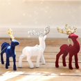 thumbnail image 2 of 2 Red Christmas Pendant Christmas Tree Decorative Deer Ornaments, 2 of 5