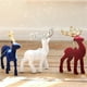 thumbnail image 5 of 2 Blue Christmas Pendant Christmas Tree Decorative Deer Ornaments, 5 of 5