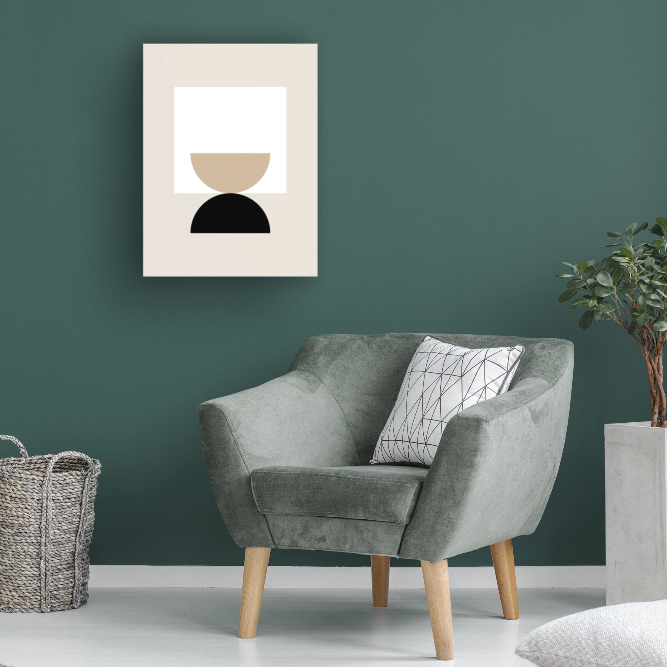Trademark Fine Art Elena Ristova  Boho Geometric Artwork Canvas Wall Art