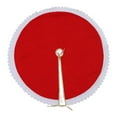 thumbnail image 2 of Kbndieu Christmas Tree Skirt for Chirstmas Party Decor 35.4 Inches Solid Color Contrast Christmas Tree Skirt Xmas Ornaments for Xmas Tree Holiday Party Decoration Christmas Decorations Clearance, 2 of 6
