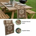 thumbnail image 5 of Brown Boho Table Runner - 70 Inch Long, Kitchen Dining Table Runner Dresser Scarves, Retro Western Rustic Ethnic Tribal Patterns Farmhouse Decor for Coffee Tables Wedding Party Banquet, 5 of 8