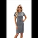 thumbnail image 4 of Vestido de Cuello Redondo y Corta Gris S, 4 of 10