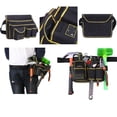 thumbnail image 3 of Multi Function Tools Bag Belt Bag Pouch Electrician Tools Organizer Waist ,Adjustable, 3 of 6