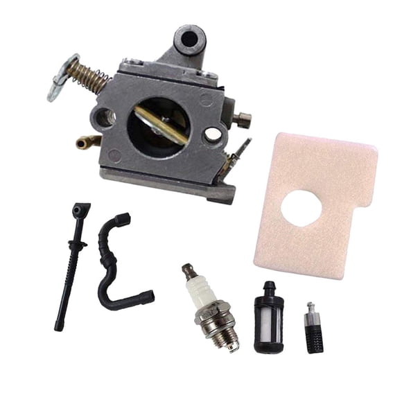 DOLITY Carburetor Kit Air Spark Plug Fits for MS170 MS180 017 018