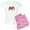 With Pink Camo Pant, variant on CafePress - Glitter Republican Elephant Women's Light Pajamas - Women's Short Sleeve Print T-Shirt and Pants Light Cotton Pajama Set