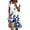 27#Blue, variant on Spring Summer Midi Dresses for Women 2026 Elegant Classy Wedding Guest Floral Formal Cocktail Prom Dress