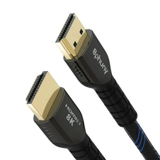  Micro HDMI to HDMI 2.1 8K Cable 1FT, Ultra High Speed 8K@60Hz  4K@120Hz 48Gbps HDMI Cord Compatible with Digital Cameras, Camcorders,  Tablets (1) : Electronics