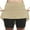 Beige, variant on QNANSPI Girls' Versatile Skirt, Skirt Bottom for Girls, Big Girls' Solid and Multi Tone High Waist A Line Two In One Sport Skort Age 7-16 Fashion Loose Casual Sport Daily Wear Skirt