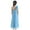 A Sky Blue, variant on MSemis Kids One-shoulder Floor Length Flower Girl Dress