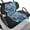 Sea Turtle Pattern, variant on Pzuqiu Vintage Distressed American Flag Print Golf Cart Seat Covers Easy to Install, Comfortable Golf Cart Seat Cushion Cover and Backrest Cover Sets Fit for Golf Carts