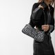 thumbnail image 5 of Bolso Hombro Con Asa Superior PU Con Leopardo para Mujer (negro), 5 of 8