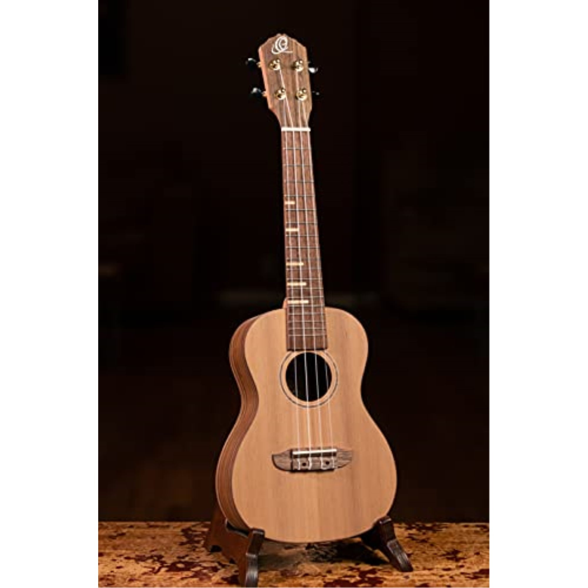 Timber Series Solid Top Concert Ukulele with Bag
