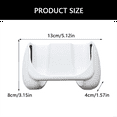 thumbnail image 6 of Gaming Accessories for RG406V RG405V Scratchproof Shell Console Grip Holder White,1 x Grip Holder,White, 6 of 6