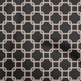 thumbnail image 1 of oneOone Cotton Poplin Black Fabric Chain Dress Material Fabric Print Fabric By The Yard 42 Inch Wide, 1 of 4